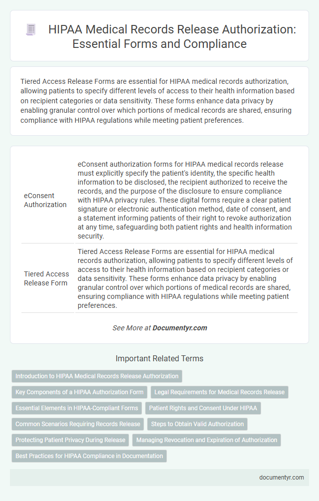 HIPAA Medical Records Release Authorization: Essential Forms and Compliance