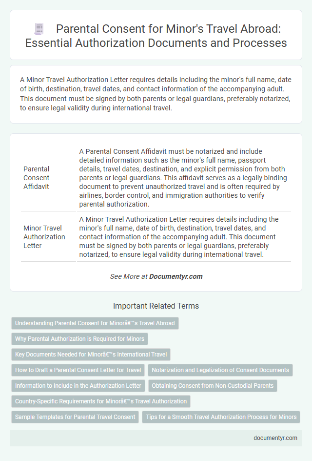 Parental Consent for Minor's Travel Abroad: Essential Authorization Documents and Processes