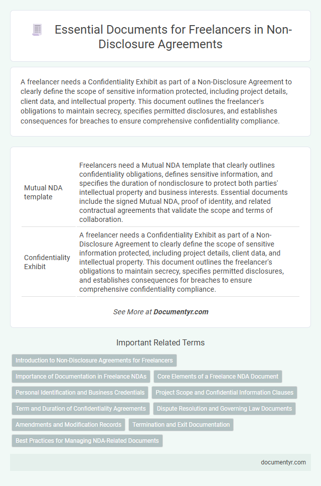 Essential Documents for Freelancers in Non-Disclosure Agreements
