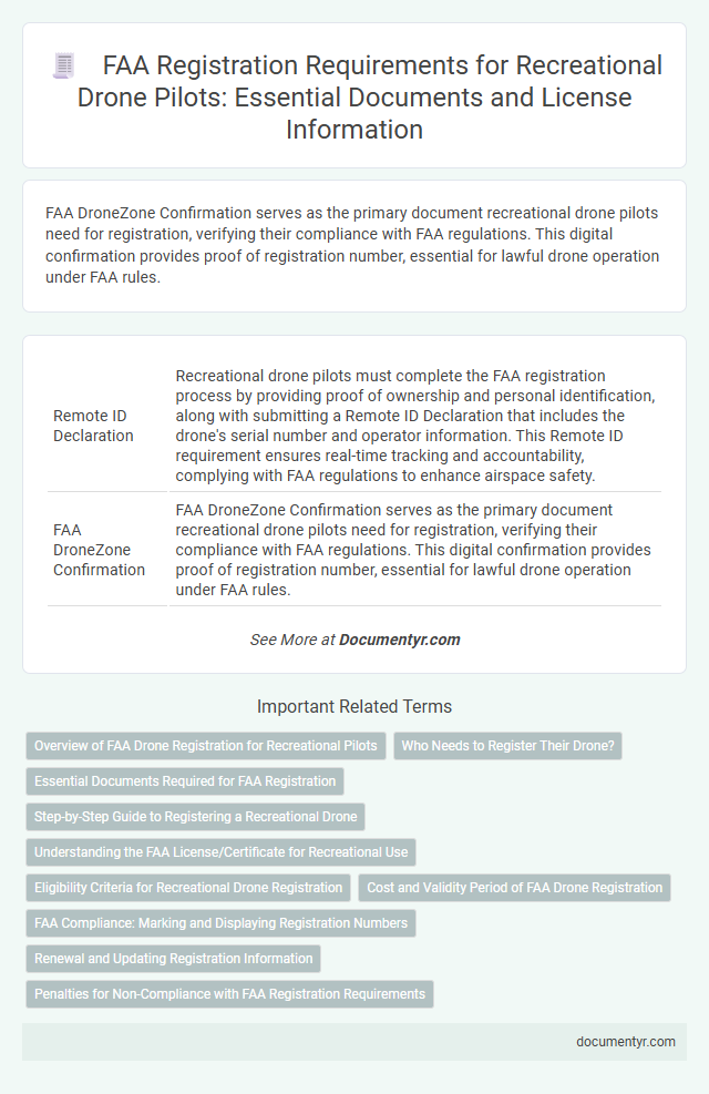 FAA Registration Requirements for Recreational Drone Pilots: Essential Documents and License Information