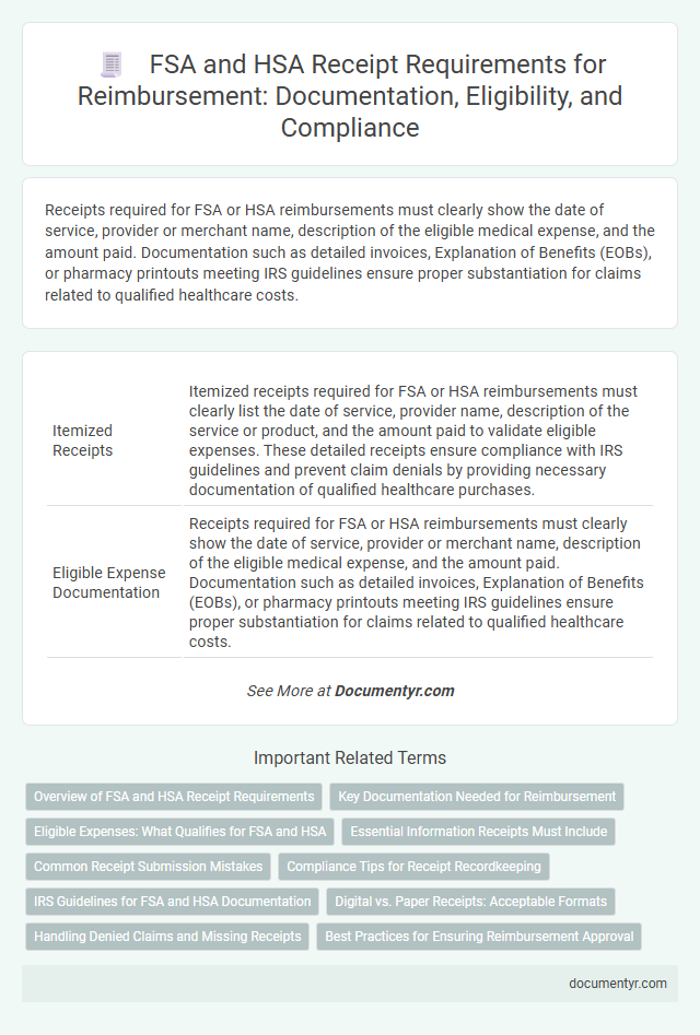 FSA and HSA Receipt Requirements for Reimbursement: Documentation, Eligibility, and Compliance