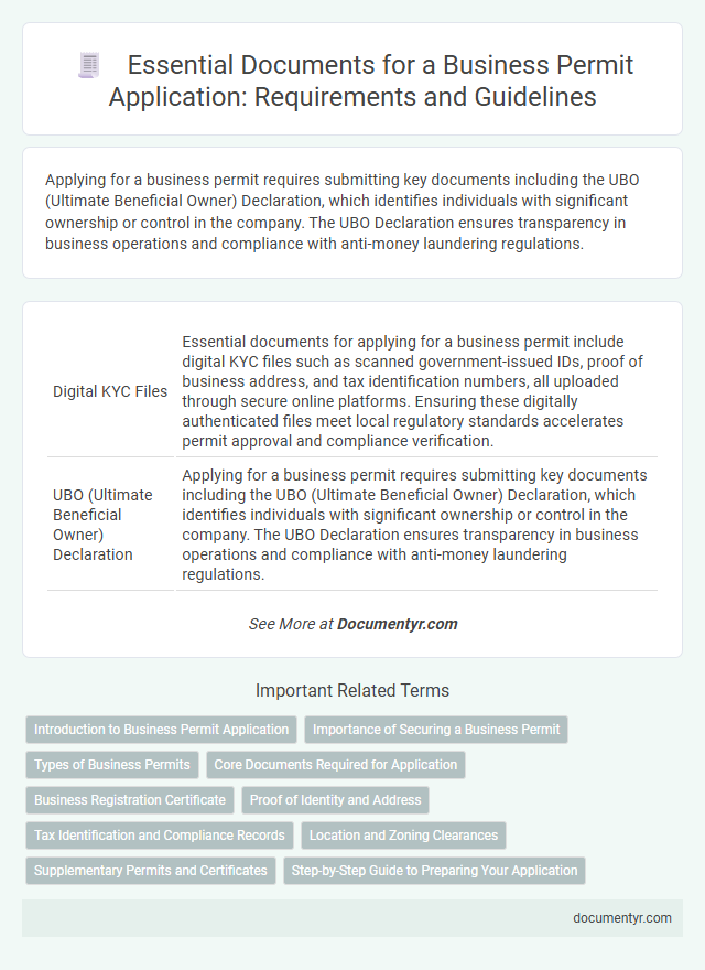Essential Documents for a Business Permit Application: Requirements and Guidelines