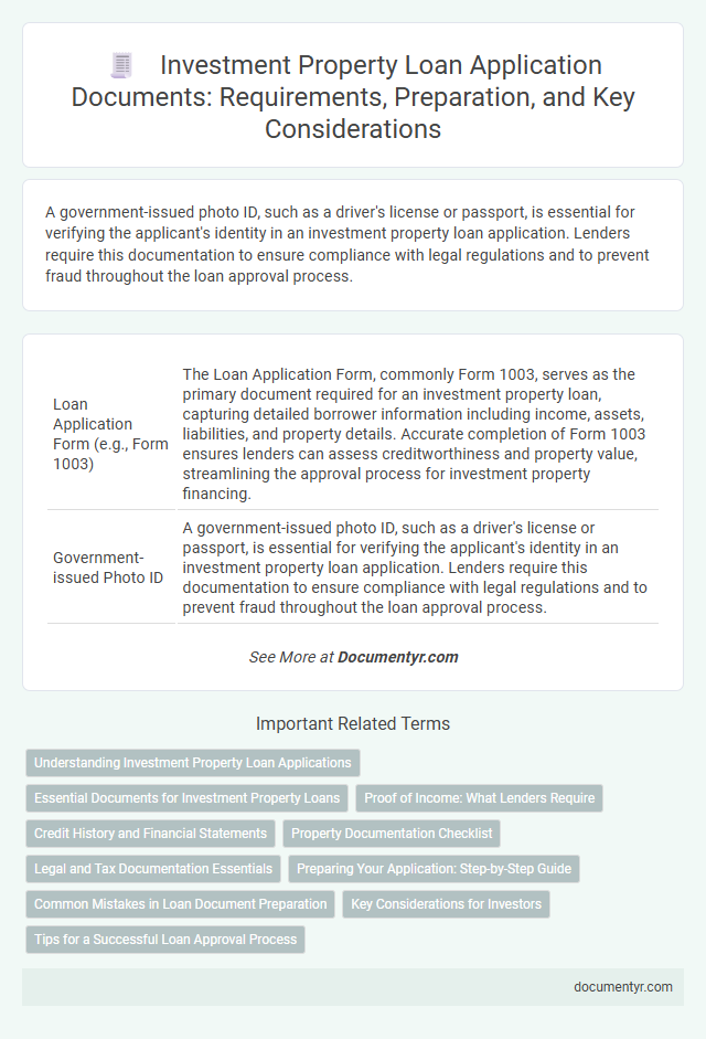 Investment Property Loan Application Documents: Requirements, Preparation, and Key Considerations