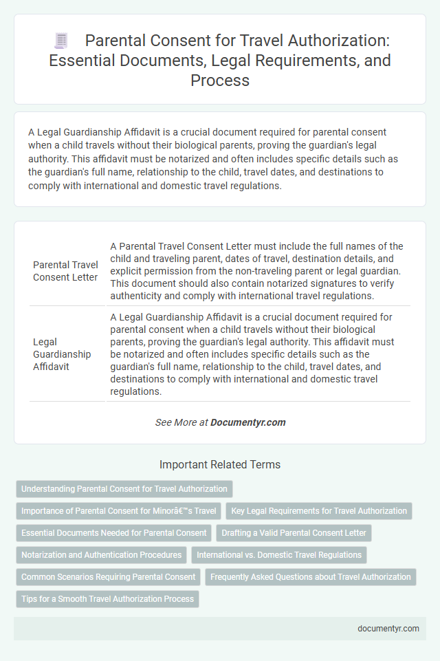 Parental Consent for Travel Authorization: Essential Documents, Legal Requirements, and Process