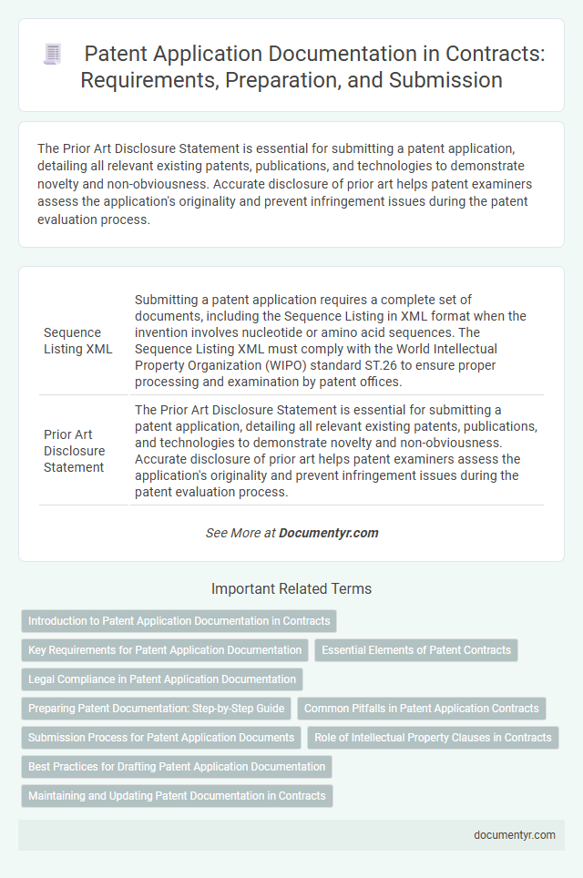 Patent Application Documentation in Contracts: Requirements, Preparation, and Submission