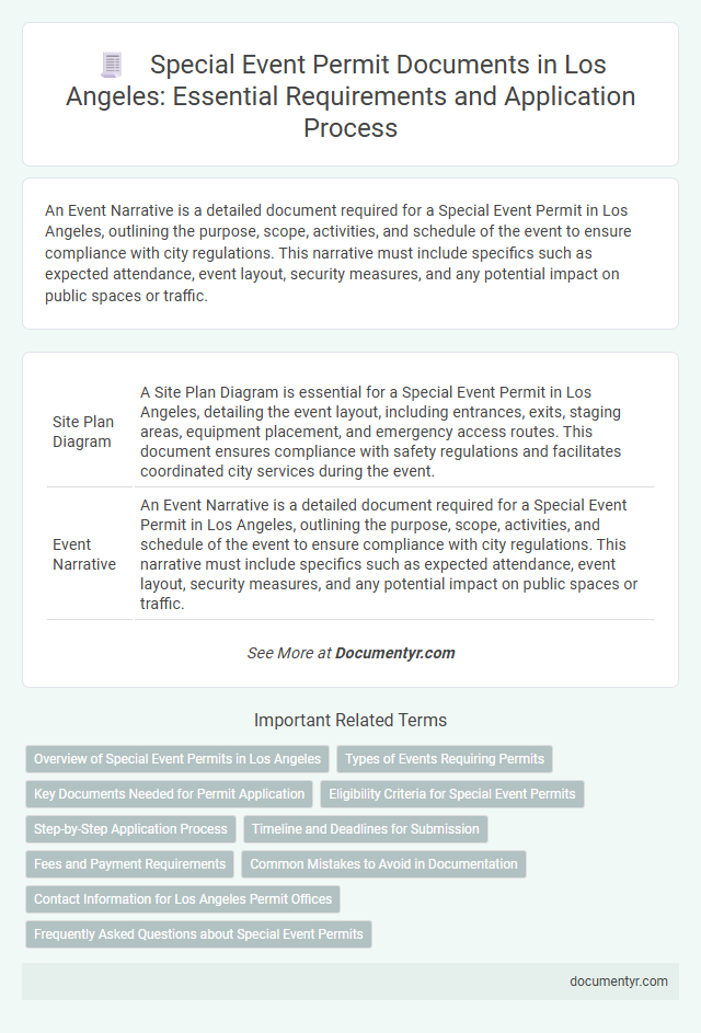 Special Event Permit Documents in Los Angeles: Essential Requirements and Application Process