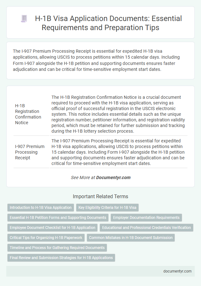 H-1B Visa Application Documents: Essential Requirements and Preparation Tips