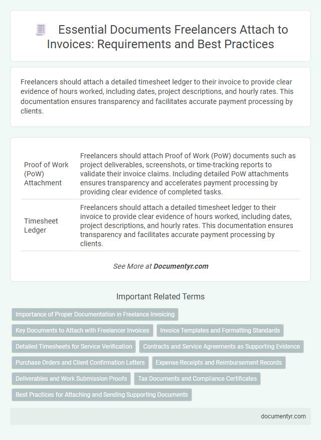 Essential Documents Freelancers Attach to Invoices: Requirements and Best Practices