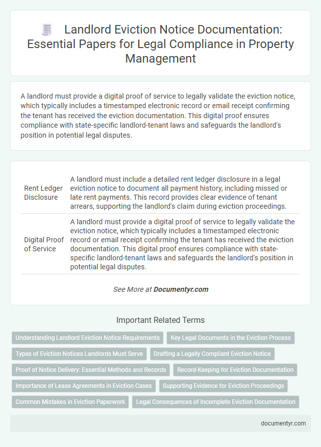 Landlord Eviction Notice Documentation: Essential Papers for Legal Compliance in Property Management