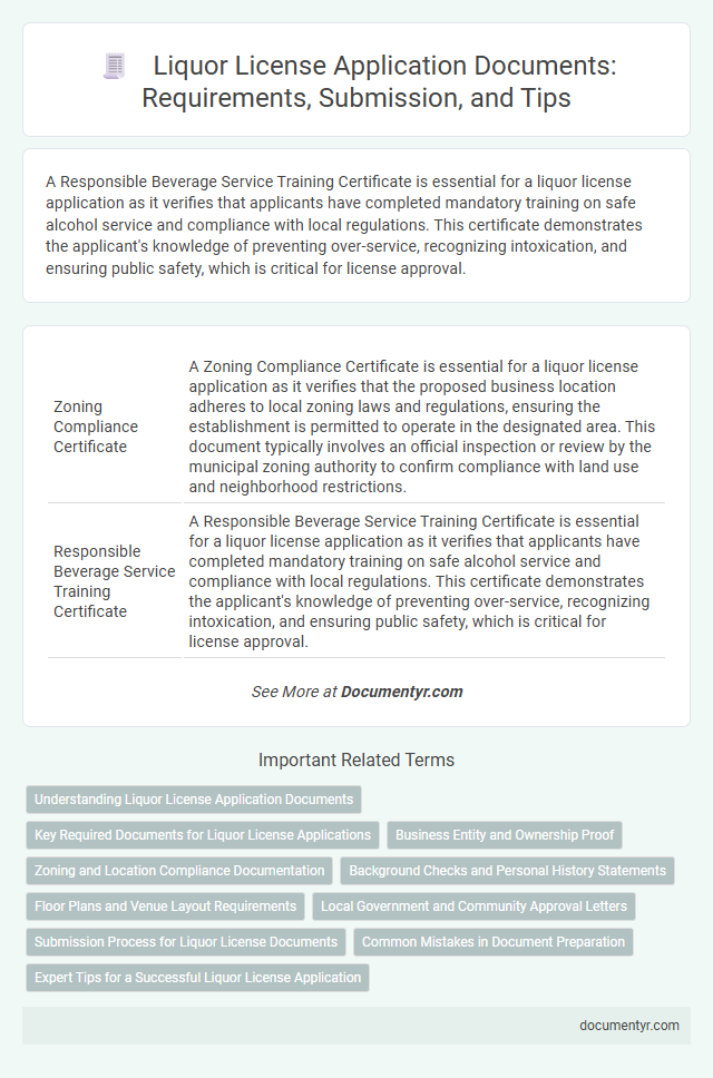 Liquor License Application Documents: Requirements, Submission, and Tips