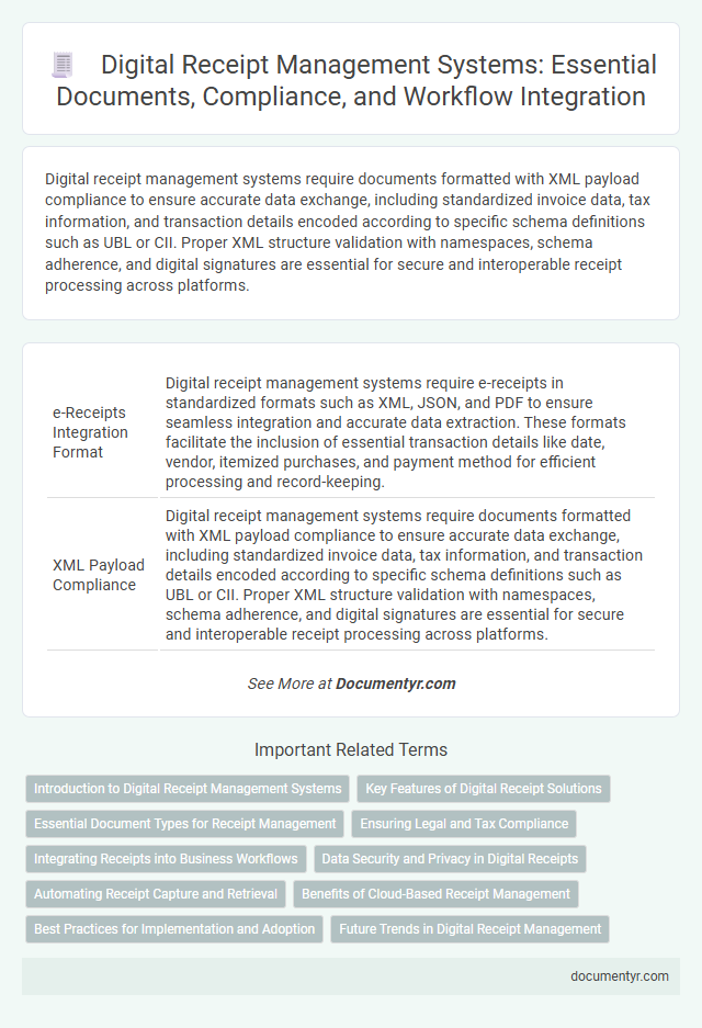 Digital Receipt Management Systems: Essential Documents, Compliance, and Workflow Integration
