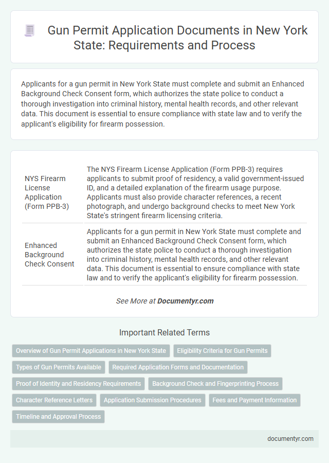 Gun Permit Application Documents in New York State: Requirements and Process