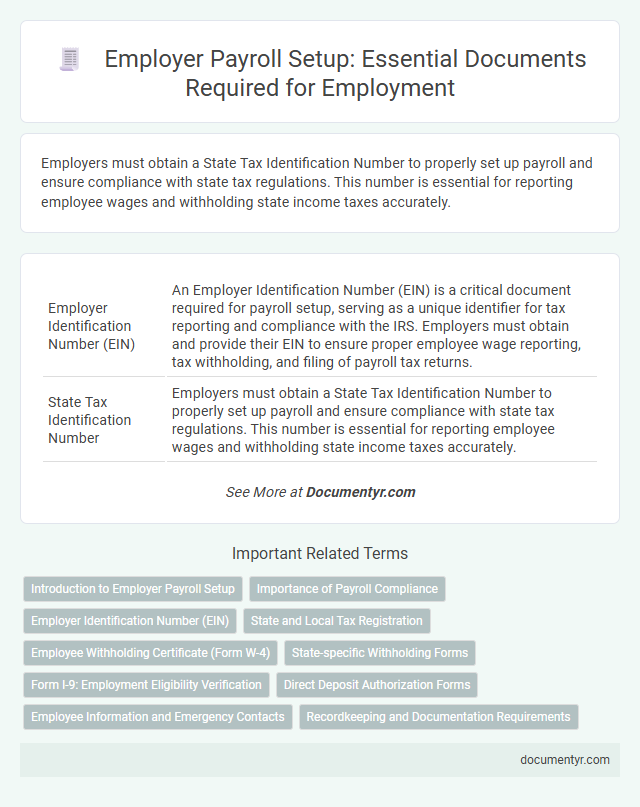 Employer Payroll Setup: Essential Documents Required for Employment