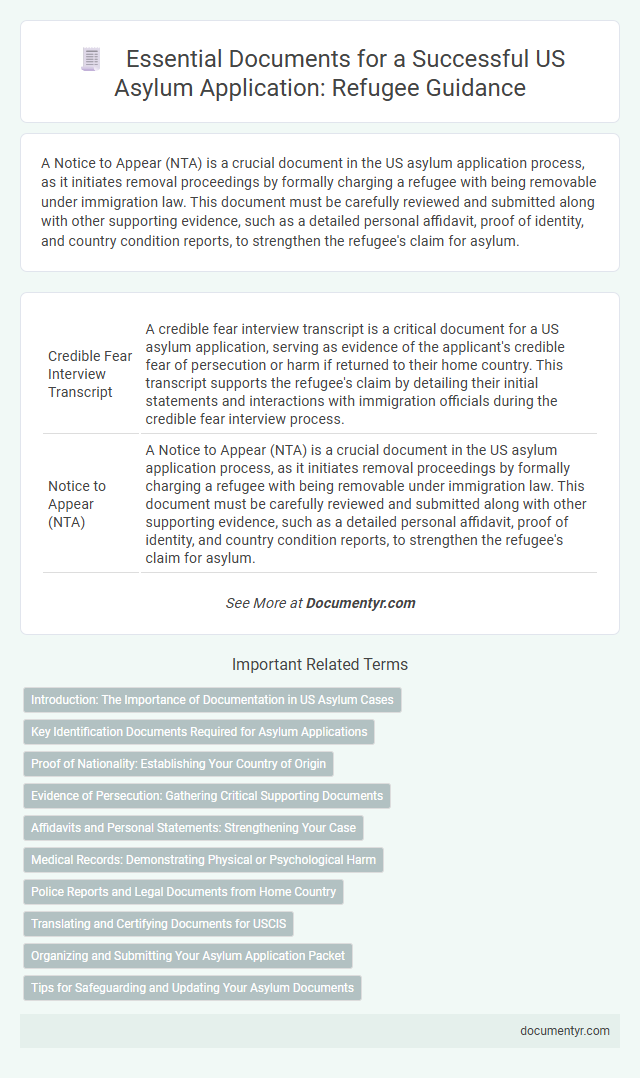 Essential Documents for a Successful US Asylum Application: Refugee Guidance