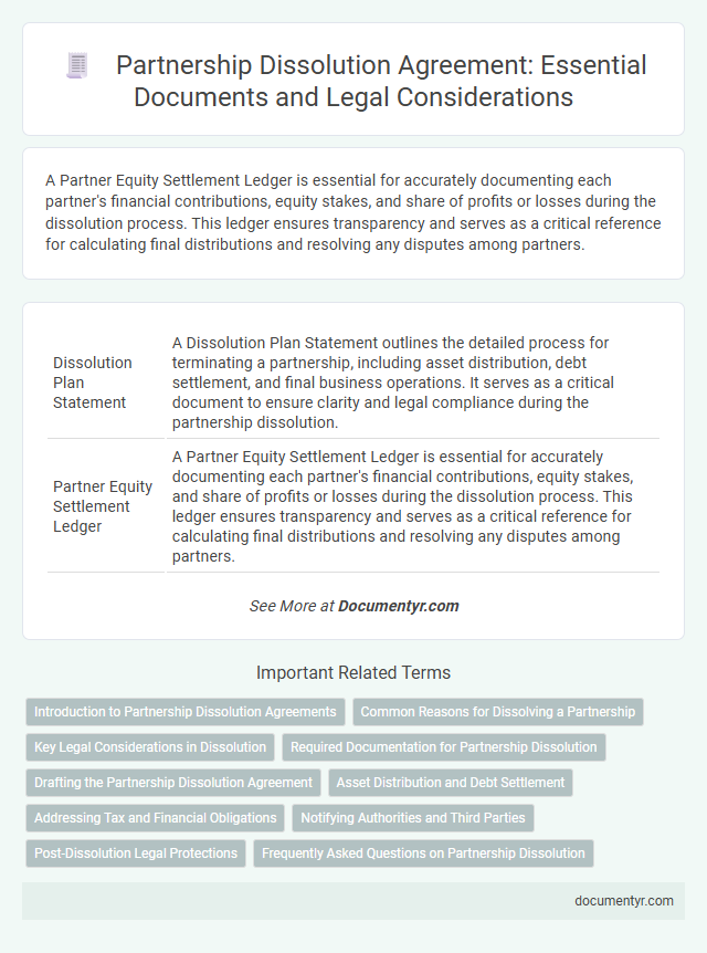Partnership Dissolution Agreement: Essential Documents and Legal Considerations