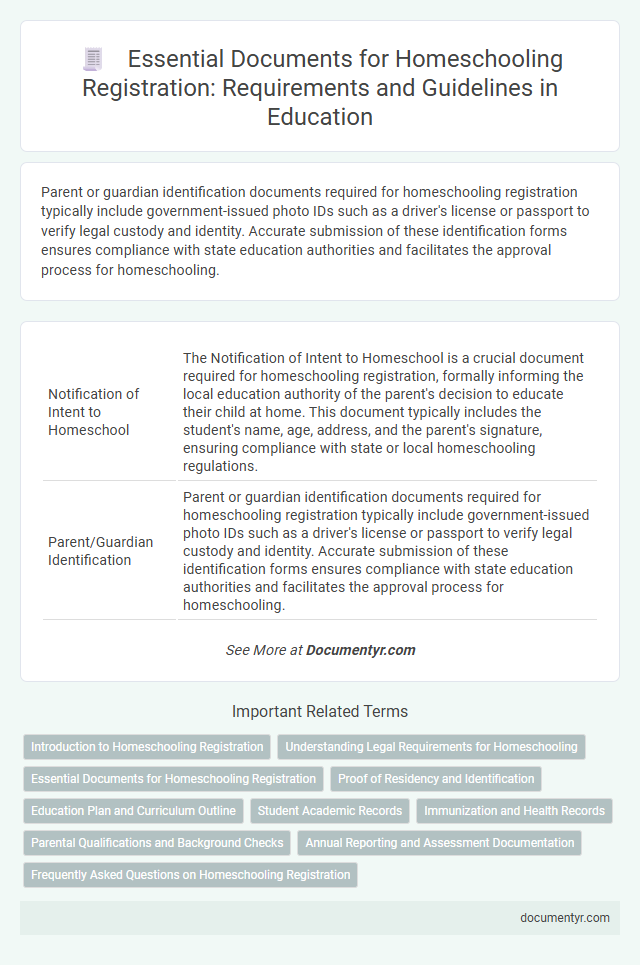 Essential Documents for Homeschooling Registration: Requirements and Guidelines in Education
