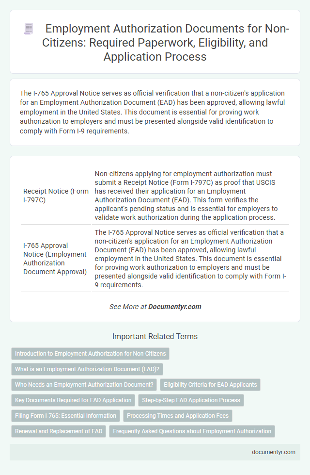 Employment Authorization Documents for Non-Citizens: Required Paperwork, Eligibility, and Application Process