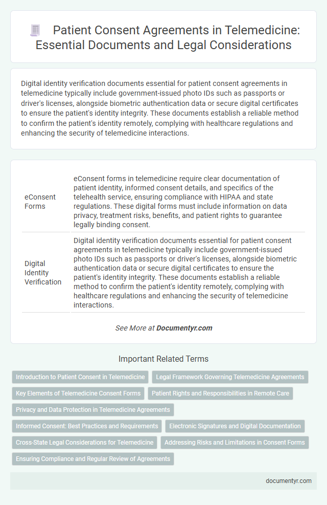 Patient Consent Agreements in Telemedicine: Essential Documents and Legal Considerations