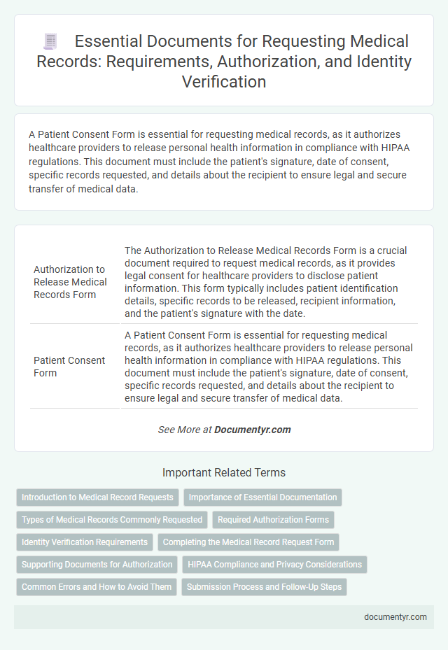 Essential Documents for Requesting Medical Records: Requirements, Authorization, and Identity Verification