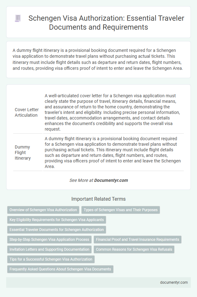 Schengen Visa Authorization: Essential Traveler Documents and Requirements