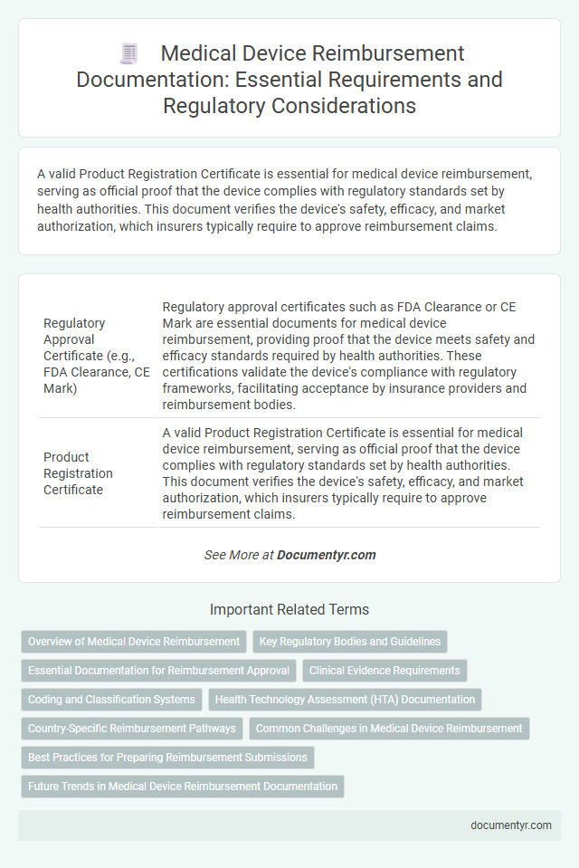 Medical Device Reimbursement Documentation: Essential Requirements and Regulatory Considerations