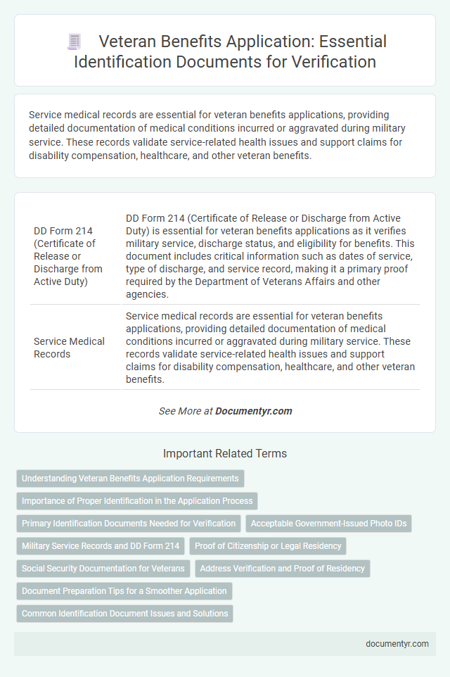 Veteran Benefits Application: Essential Identification Documents for Verification