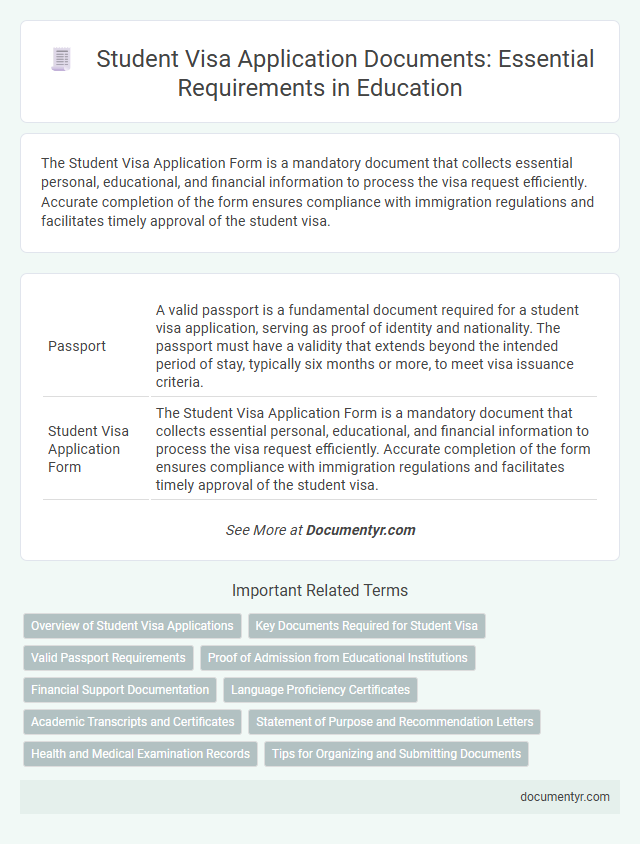 Student Visa Application Documents: Essential Requirements in Education
