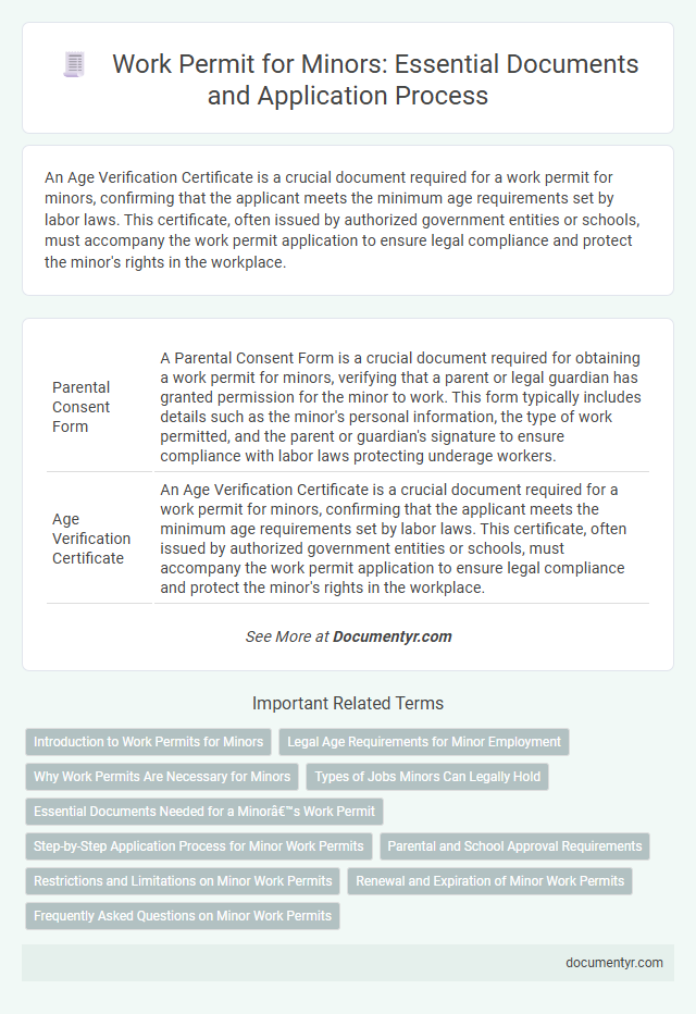 Work Permit for Minors: Essential Documents and Application Process