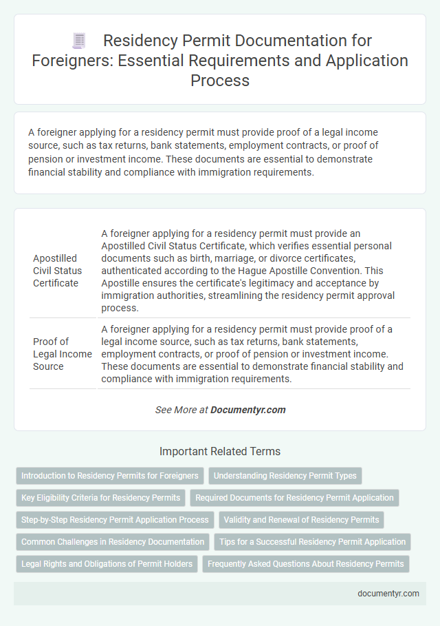 Residency Permit Documentation for Foreigners: Essential Requirements and Application Process