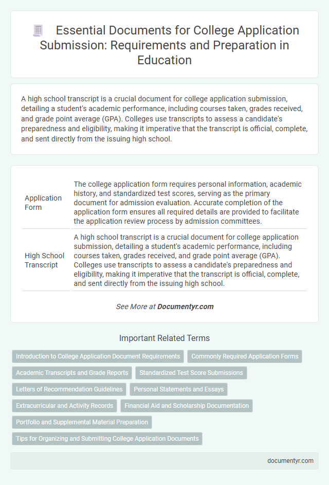 Essential Documents for College Application Submission: Requirements and Preparation in Education