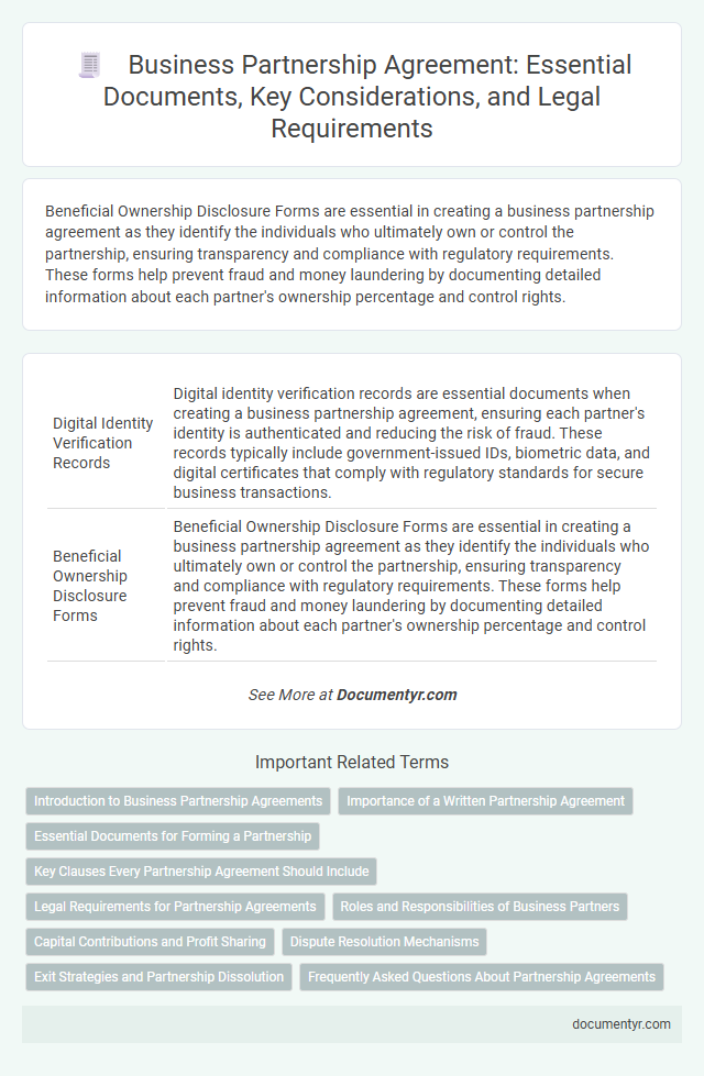 Business Partnership Agreement: Essential Documents, Key Considerations, and Legal Requirements