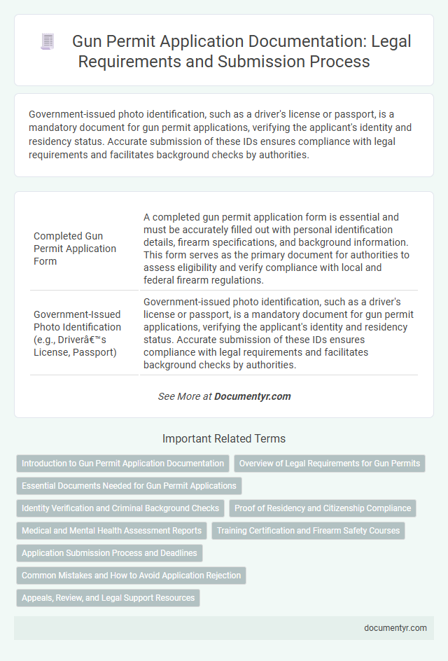 Gun Permit Application Documentation: Legal Requirements and Submission Process