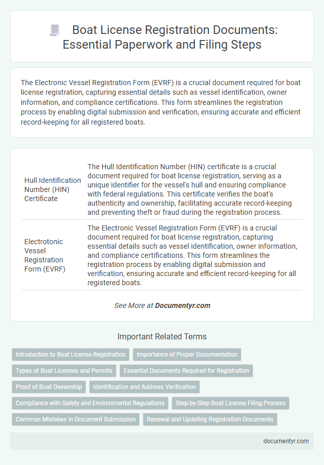 Boat License Registration Documents: Essential Paperwork and Filing Steps