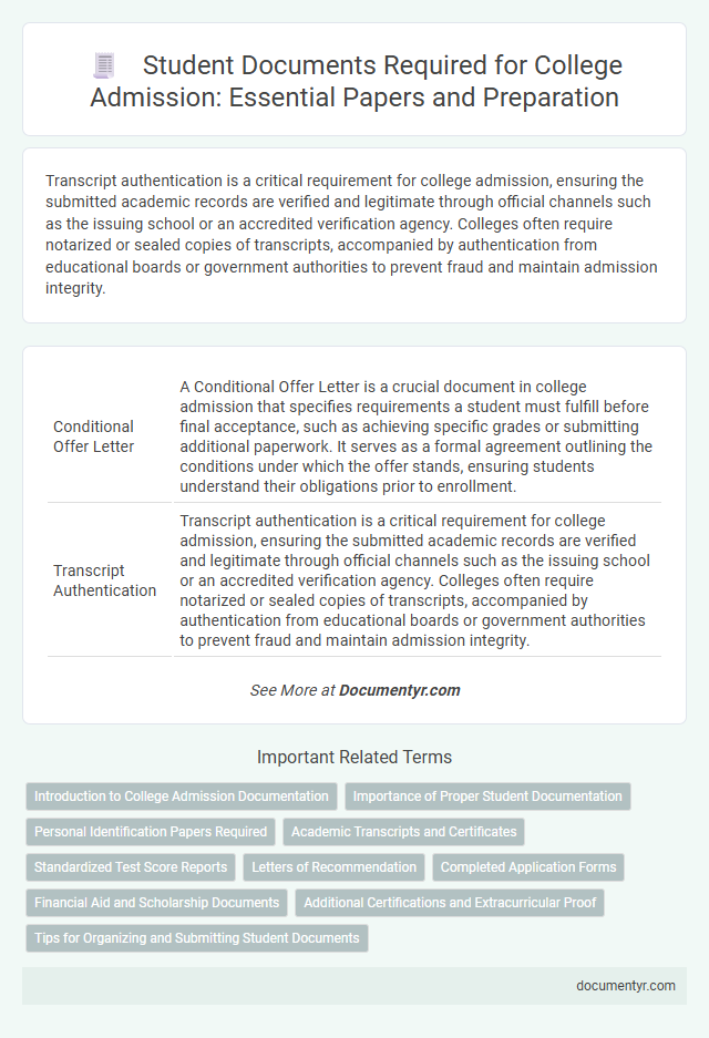 Student Documents Required for College Admission: Essential Papers and Preparation