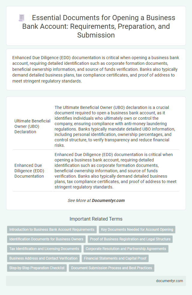 Essential Documents for Opening a Business Bank Account: Requirements, Preparation, and Submission
