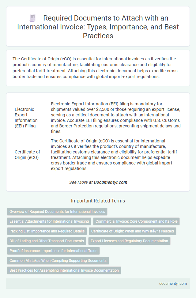 Required Documents to Attach with an International Invoice: Types, Importance, and Best Practices