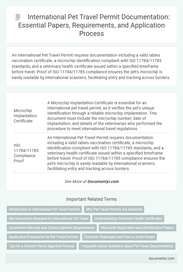 International Pet Travel Permit Documentation: Essential Papers, Requirements, and Application Process