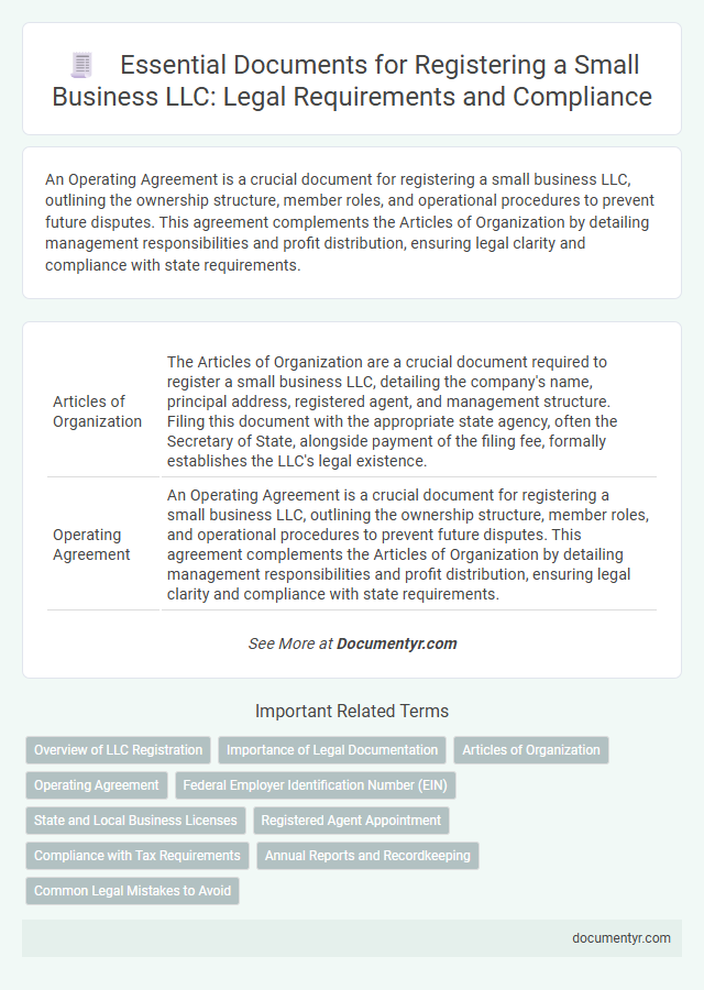 Essential Documents for Registering a Small Business LLC: Legal Requirements and Compliance