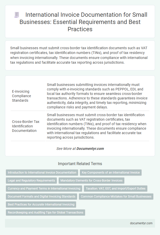 International Invoice Documentation for Small Businesses: Essential Requirements and Best Practices